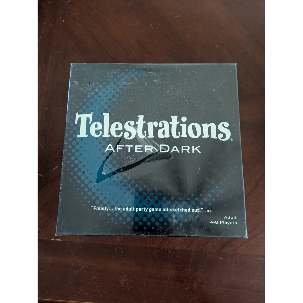 Telestrations After Dark Adult Party Board Game Sketch Guessing Drawing Game